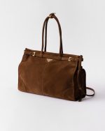 Prada Bonnie Extra Large Leather Handbag - Image 2